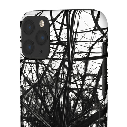 Black Webs Snap Case - Colorwink