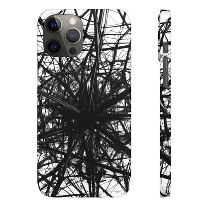 Black Webs Snap Case - Colorwink