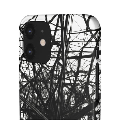 Black Webs Snap Case - Colorwink