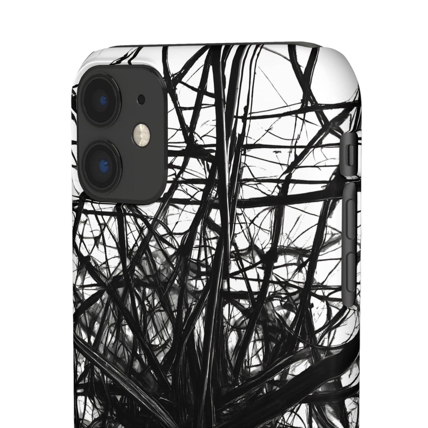 Black Webs Snap Case - Colorwink