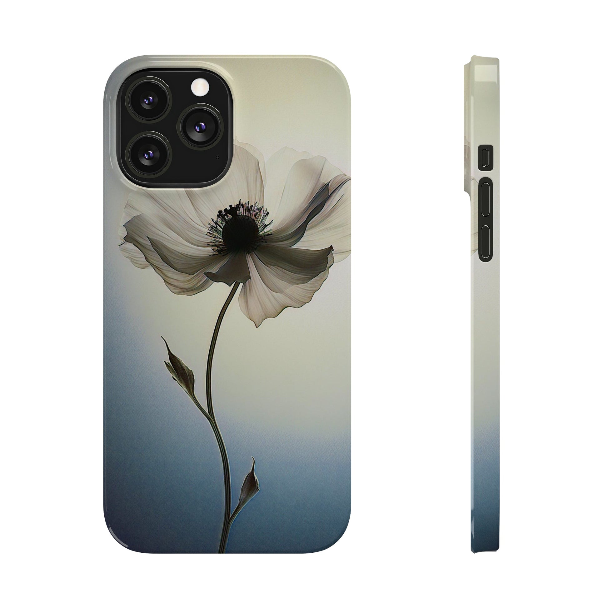 Blooming flower Slim Phone Case - Colorwink