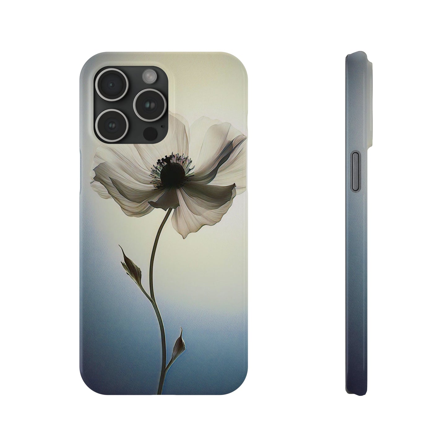 Blooming flower Slim Phone Case - Colorwink