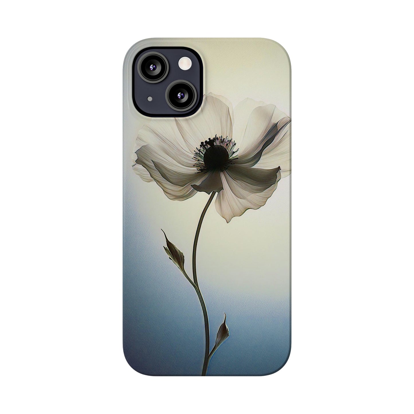 Blooming flower Slim Phone Case - Colorwink