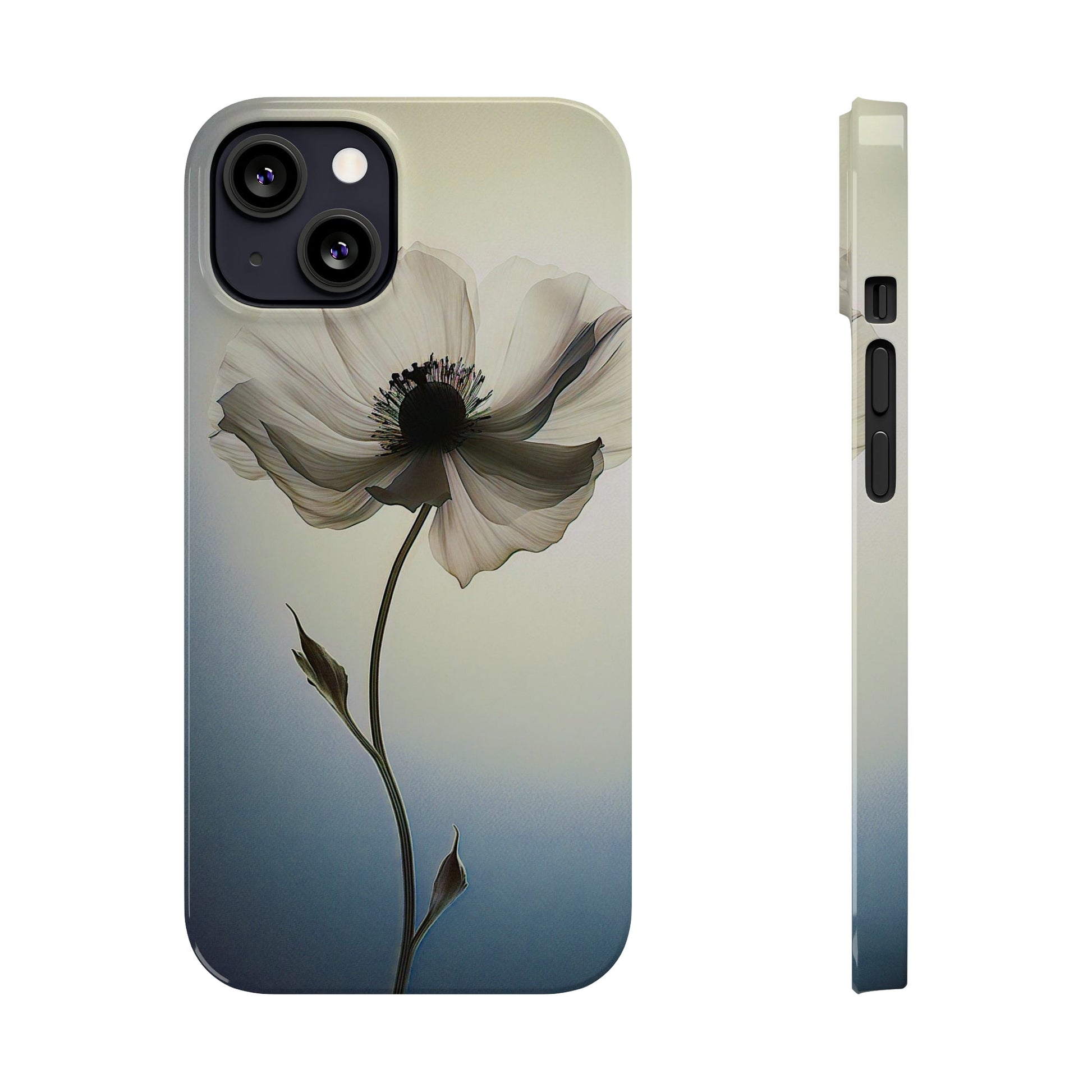 Blooming flower Slim Phone Case - Colorwink