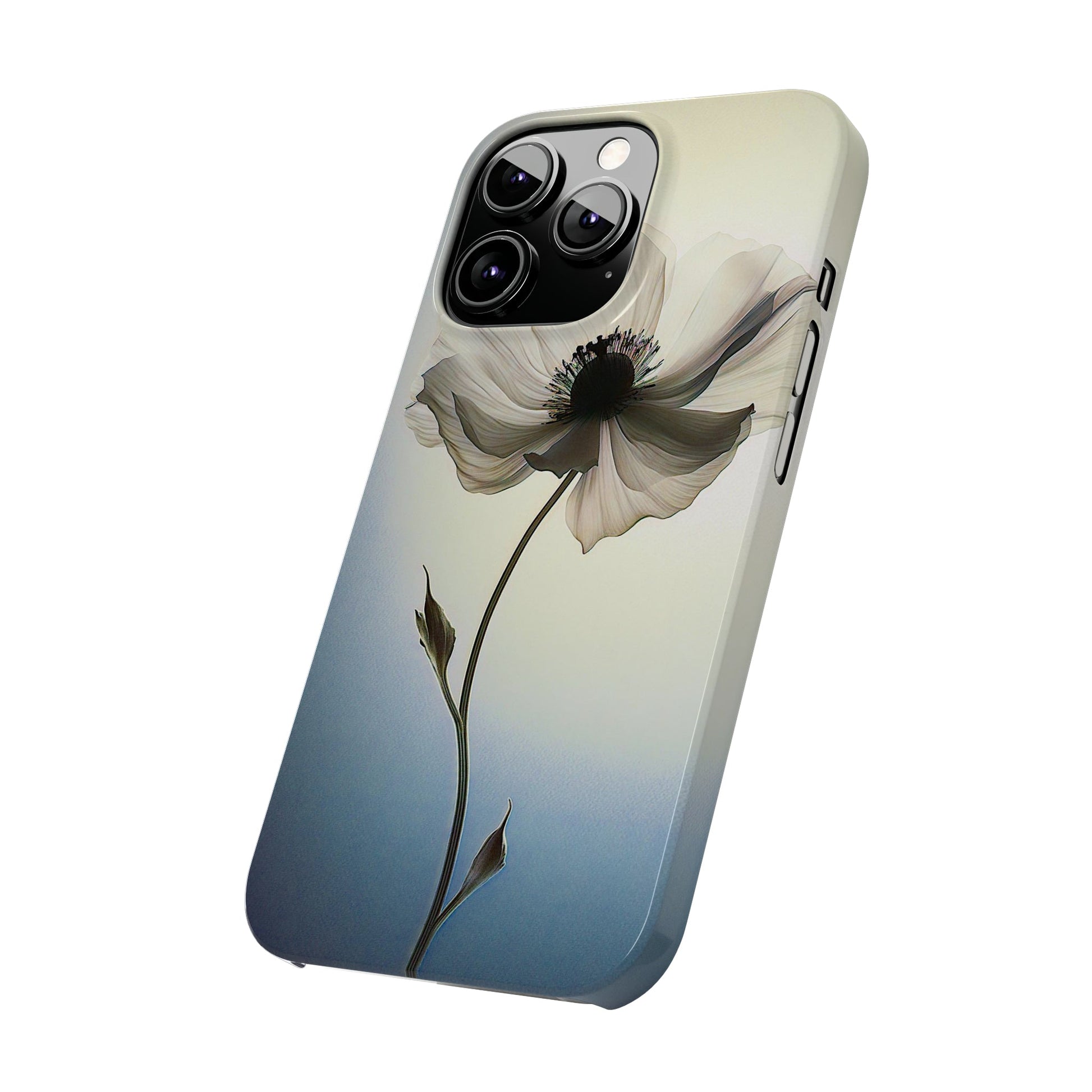 Blooming flower Slim Phone Case - Colorwink