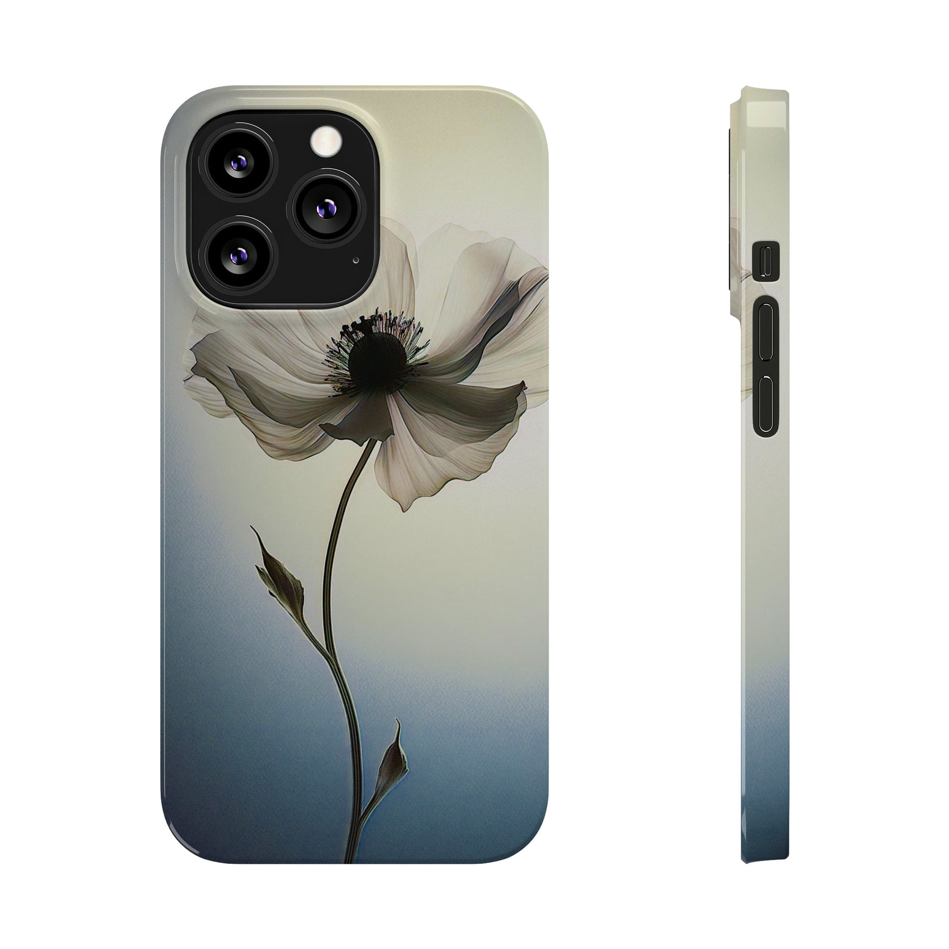 Blooming flower Slim Phone Case - Colorwink