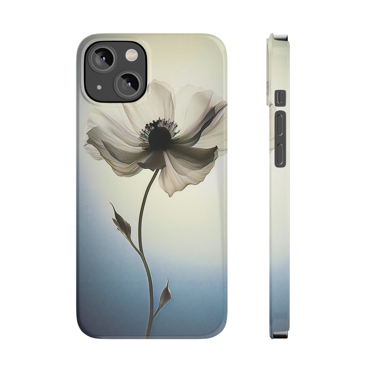 Blooming flower Slim Phone Case - Colorwink