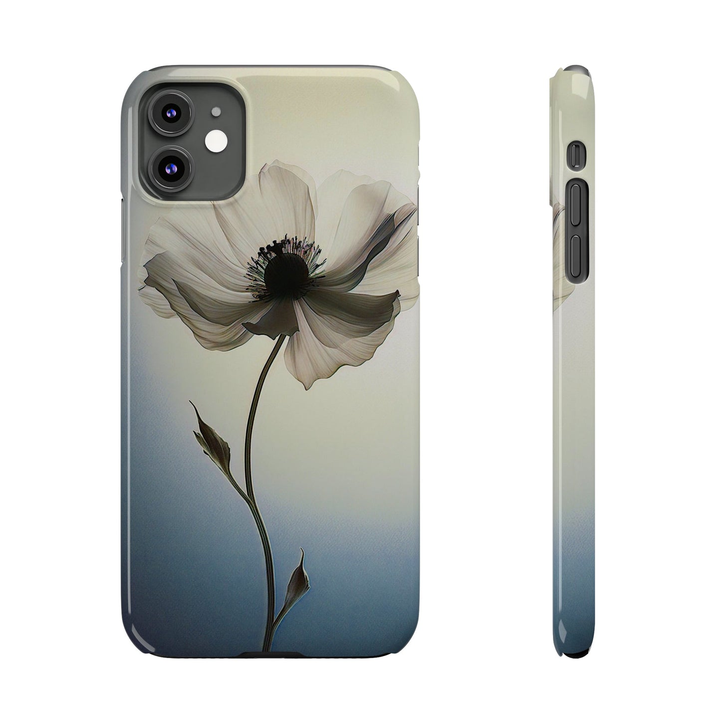 Blooming flower Slim Phone Case - Colorwink