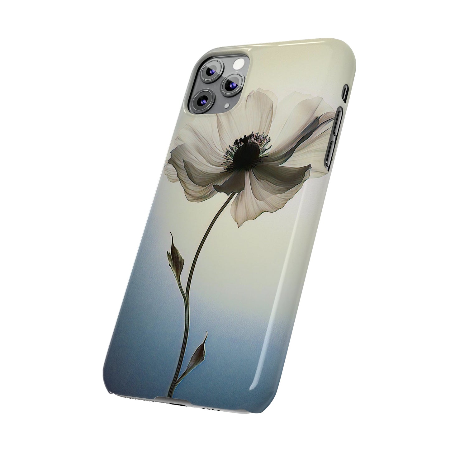 Blooming flower Slim Phone Case - Colorwink