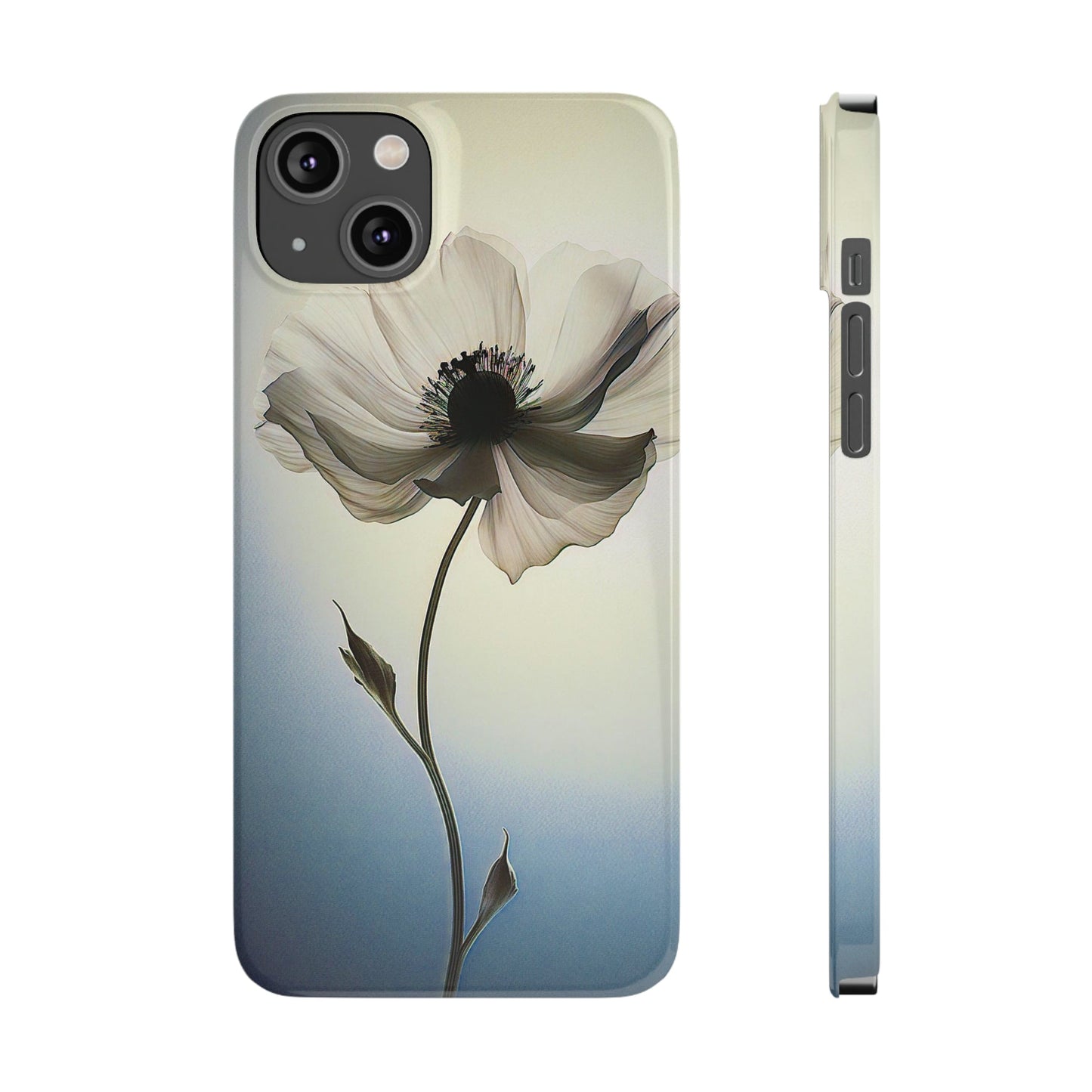 Blooming flower Slim Phone Case - Colorwink