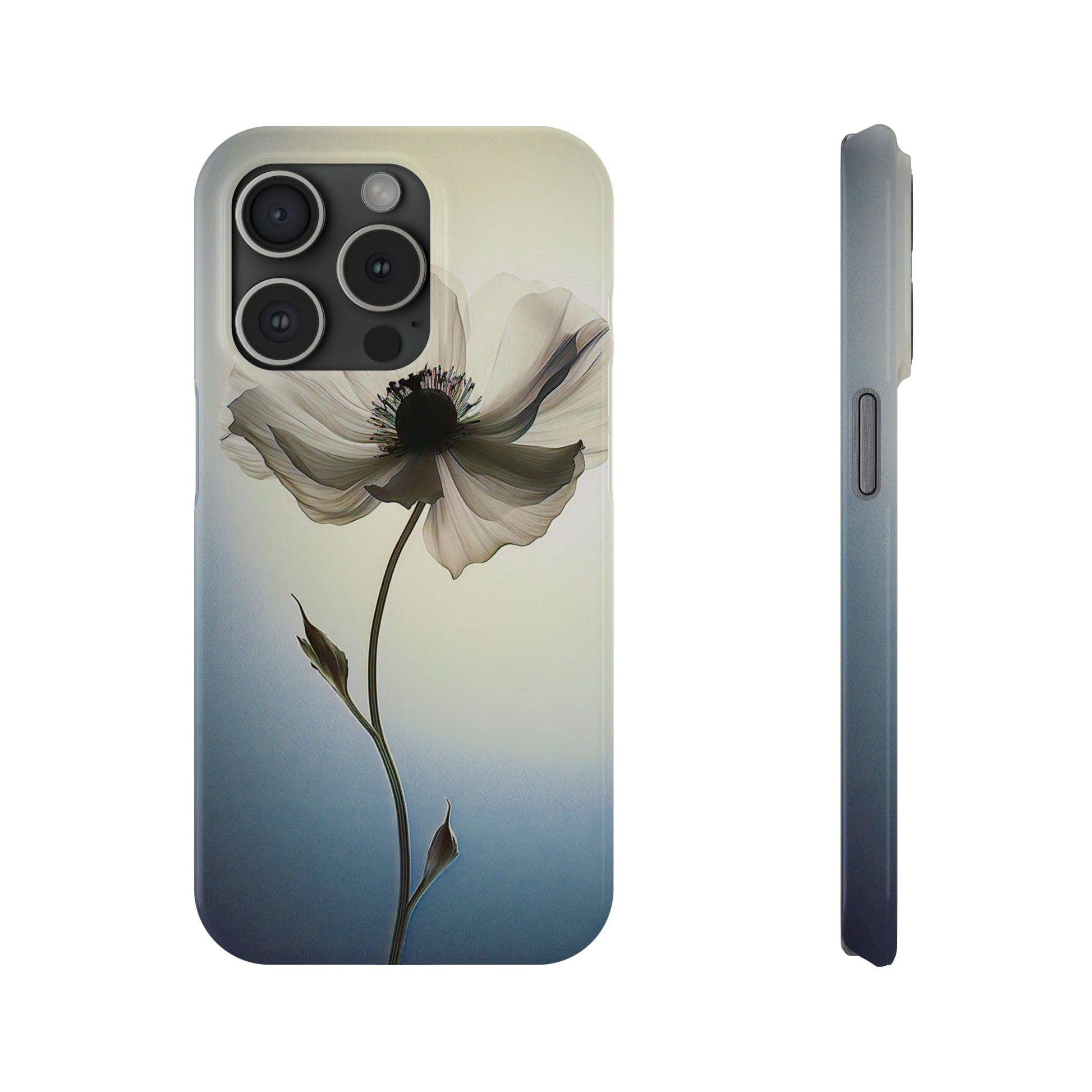 Blooming flower Slim Phone Case - Colorwink