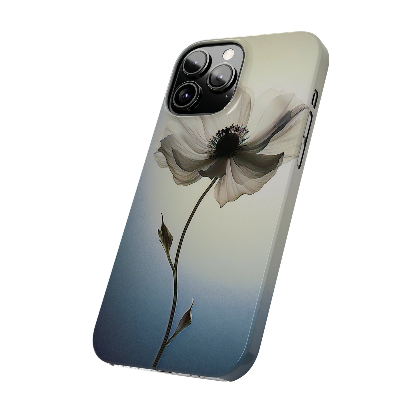 Blooming flower Slim Phone Case - Colorwink