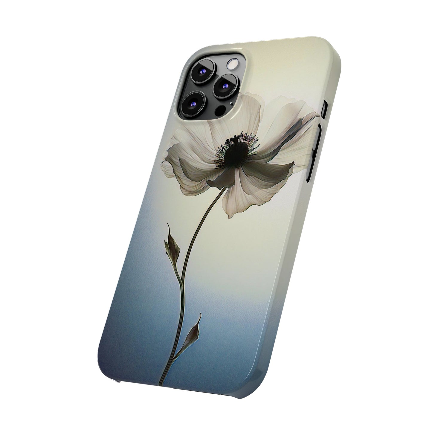 Blooming flower Slim Phone Case - Colorwink