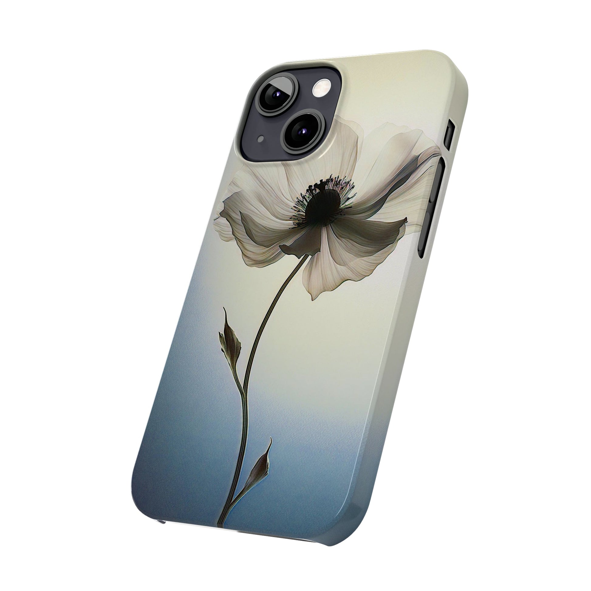 Blooming flower Slim Phone Case - Colorwink