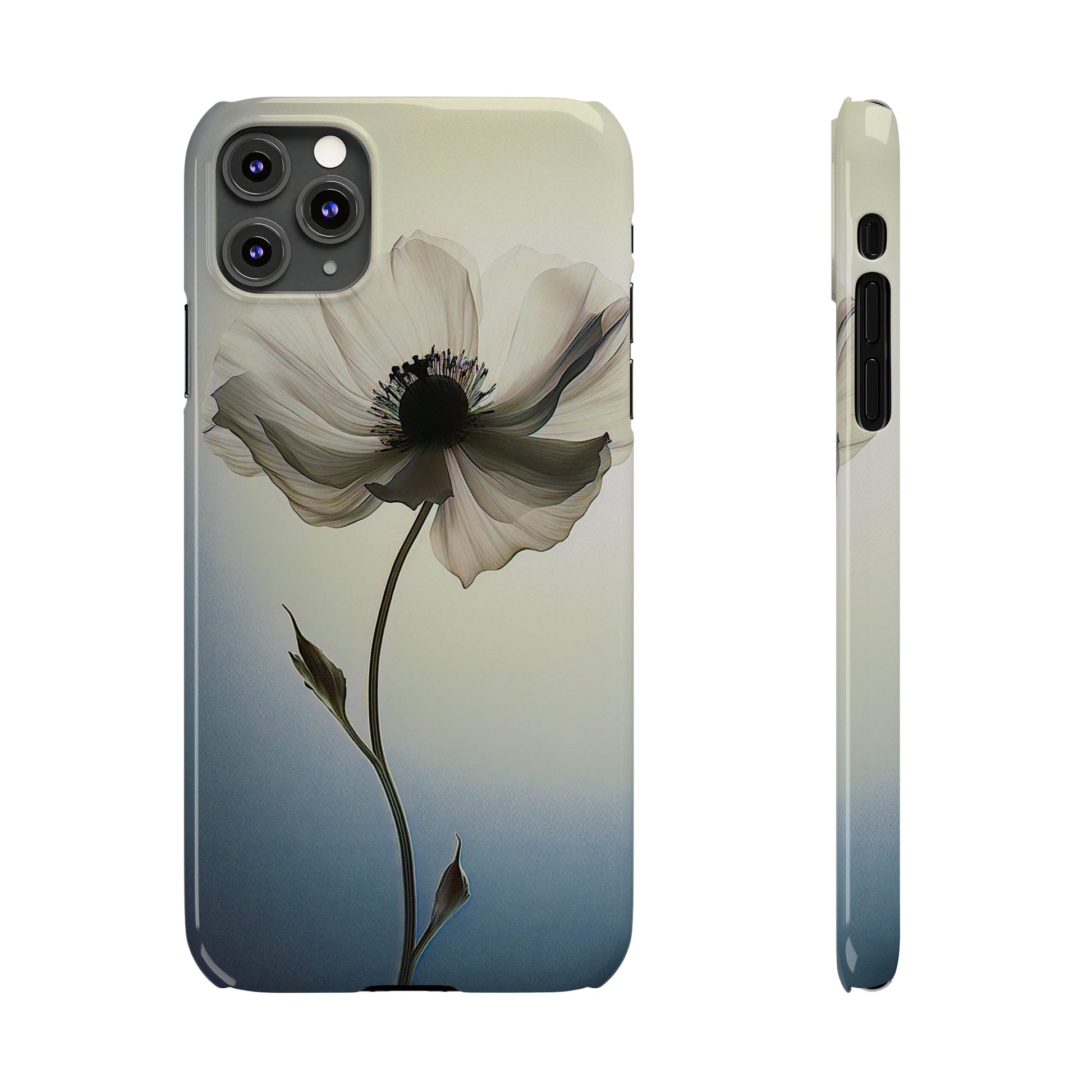 Blooming flower Slim Phone Case - Colorwink