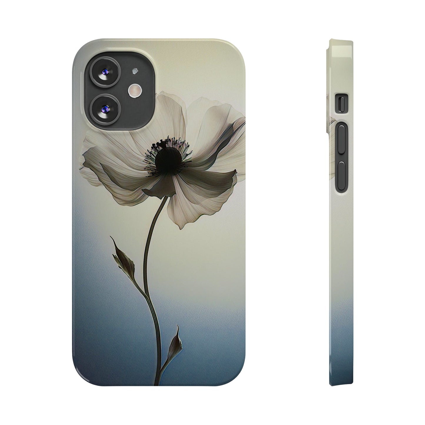 Blooming flower Slim Phone Case - Colorwink