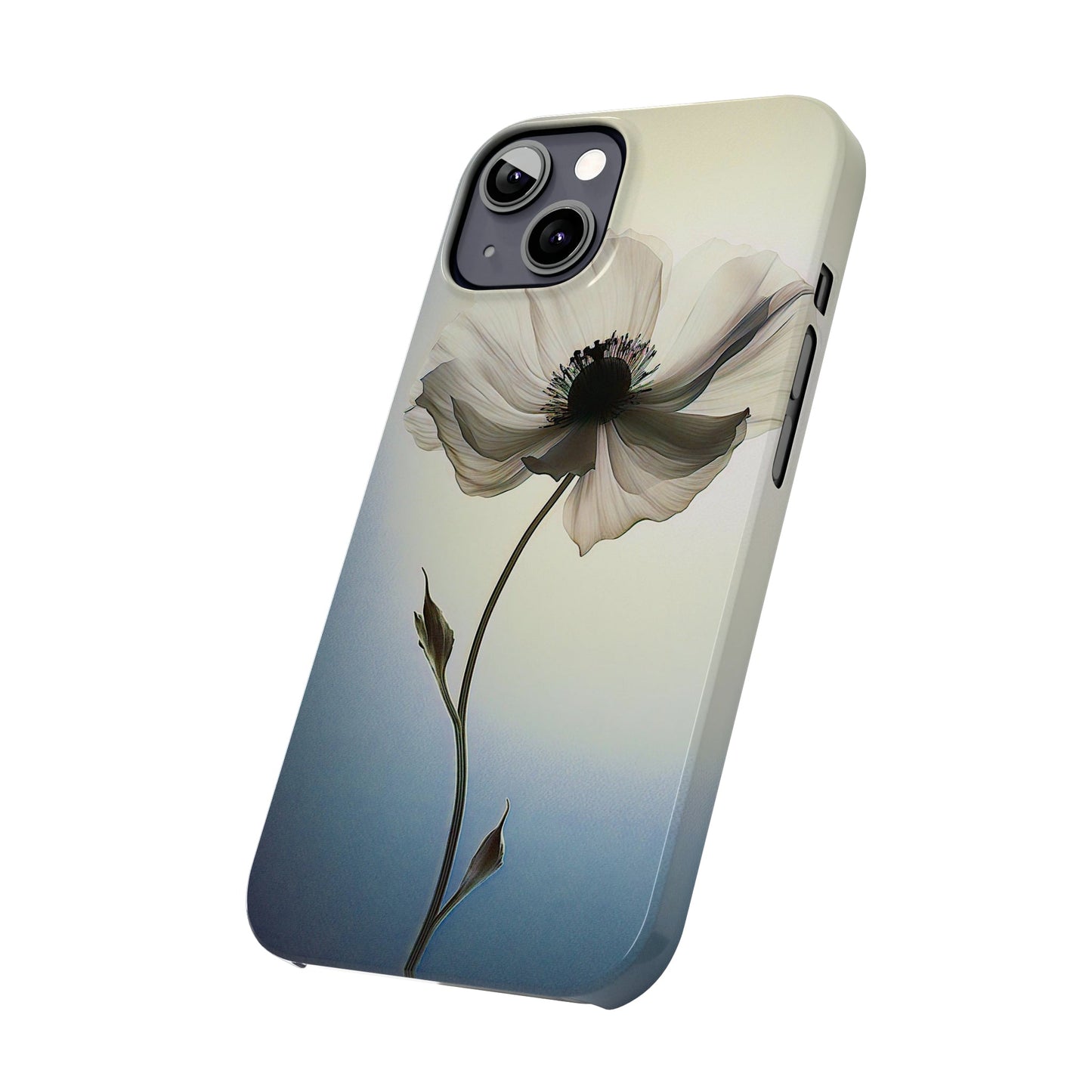 Blooming flower Slim Phone Case - Colorwink