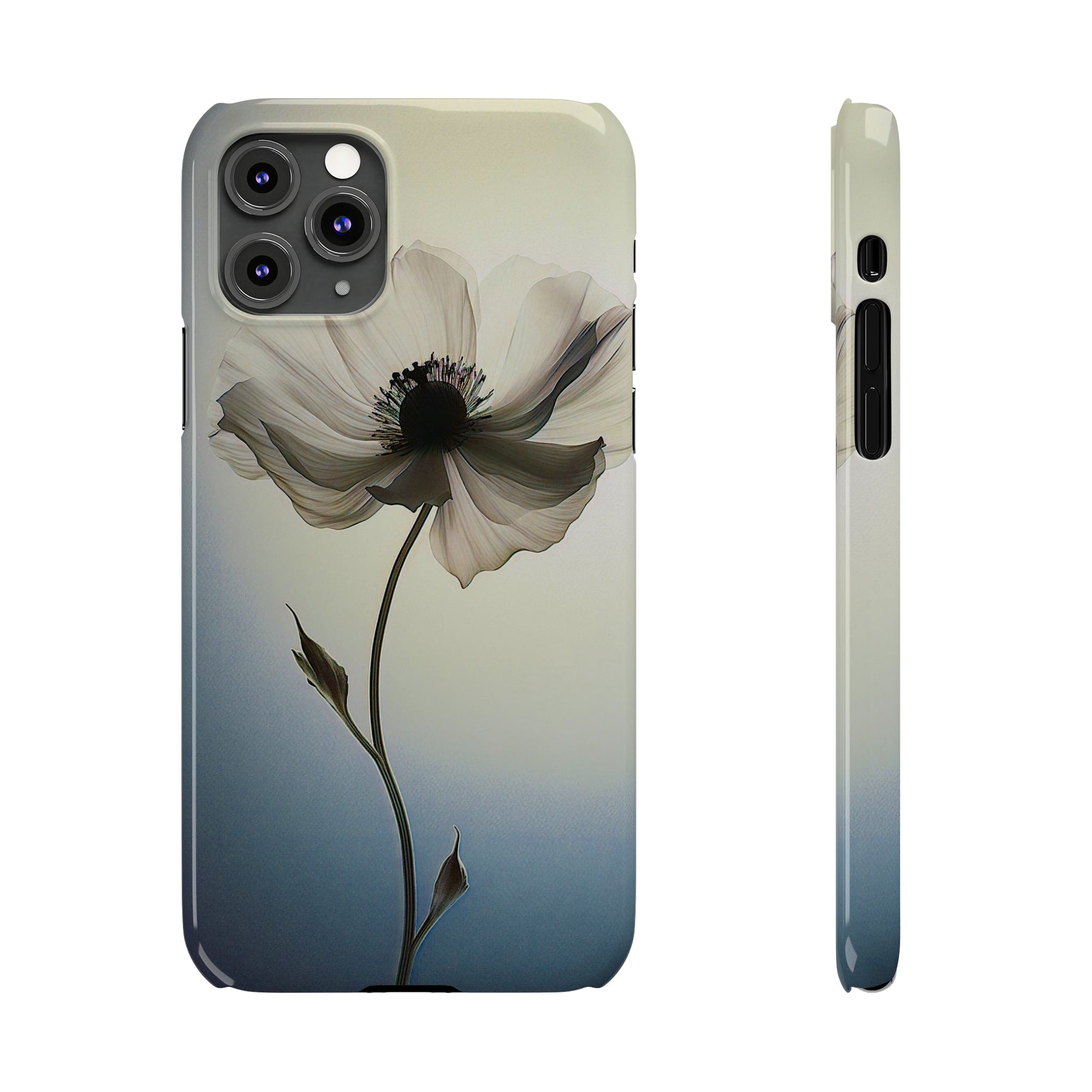 Blooming flower Slim Phone Case - Colorwink