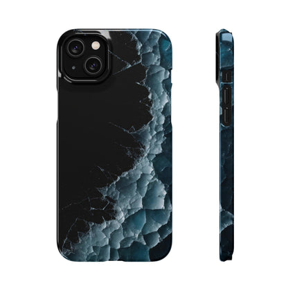 Blue Ice Cracking Snap Case - Colorwink