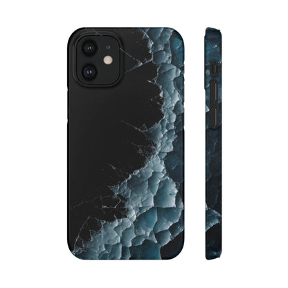 Blue Ice Cracking Snap Case - Colorwink