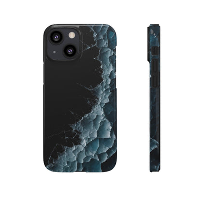 Blue Ice Cracking Snap Case - Colorwink