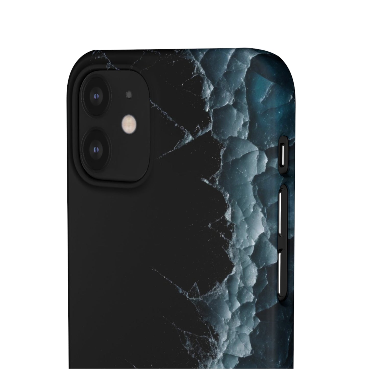 Blue Ice Cracking Snap Case - Colorwink