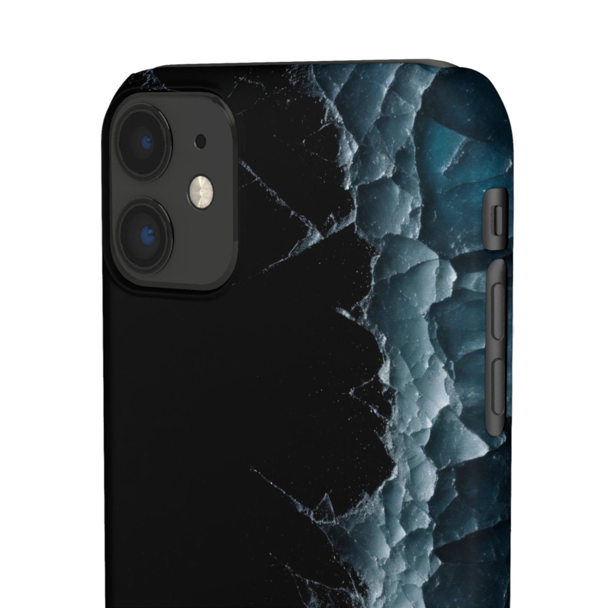 Blue Ice Cracking Snap Case - Colorwink