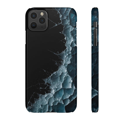 Blue Ice Cracking Snap Case - Colorwink