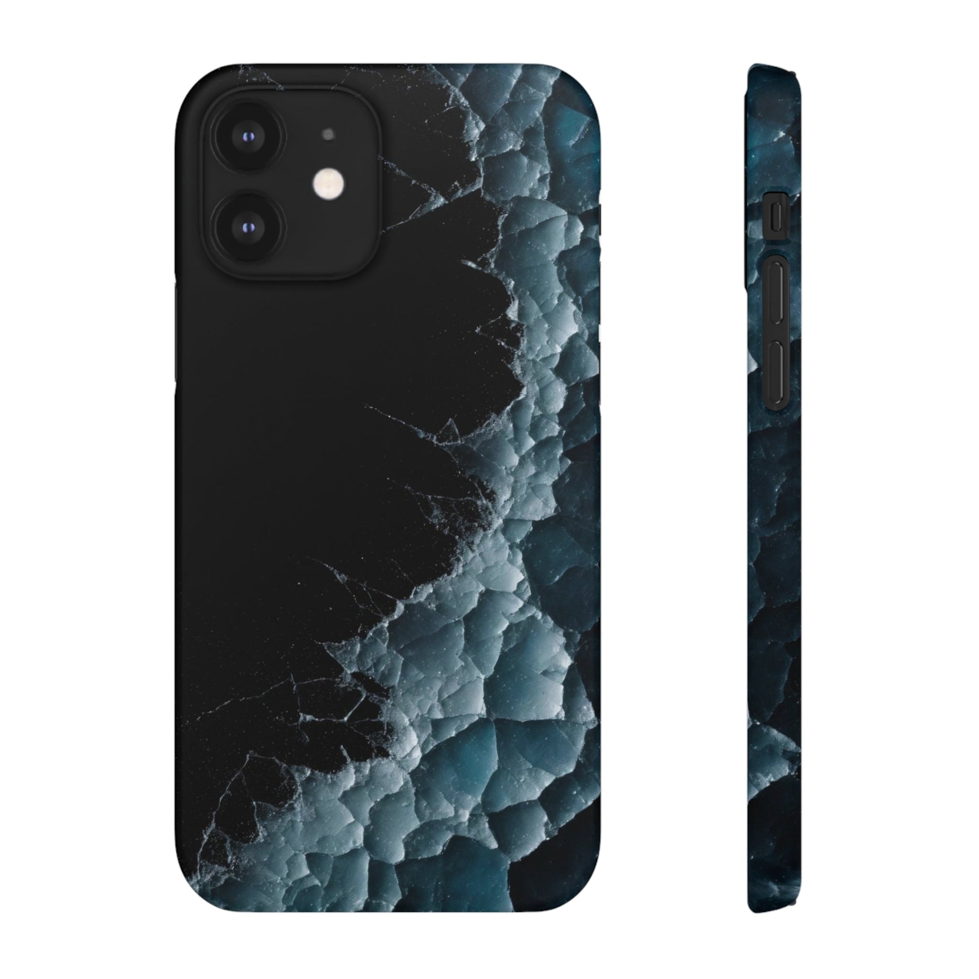 Blue Ice Cracking Snap Case - Colorwink