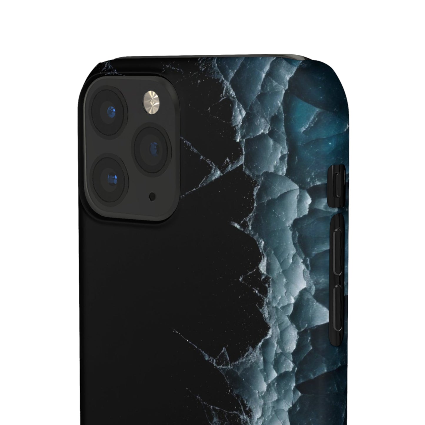 Blue Ice Cracking Snap Case - Colorwink