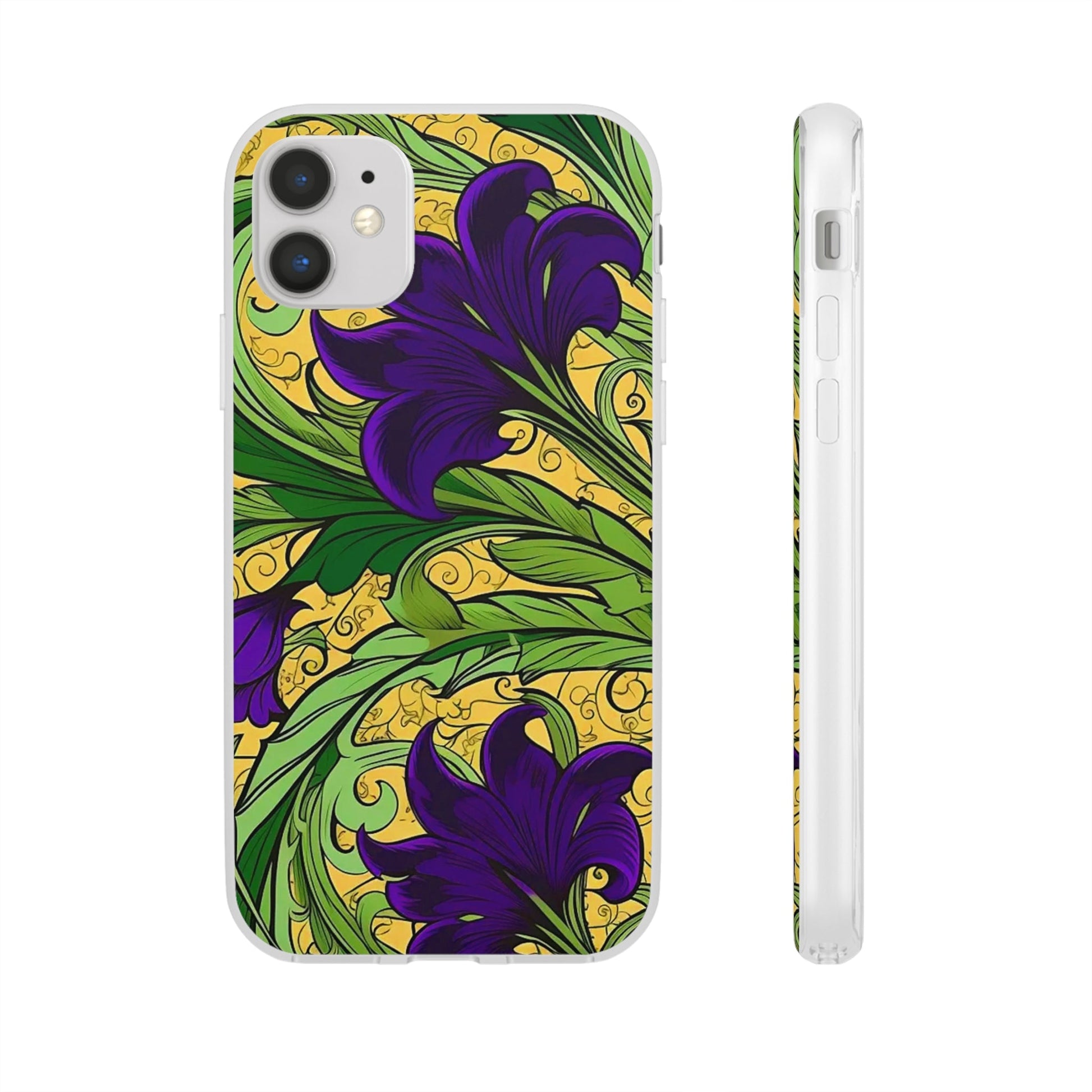 Blue Iris Flower Flexi Case - Colorwink