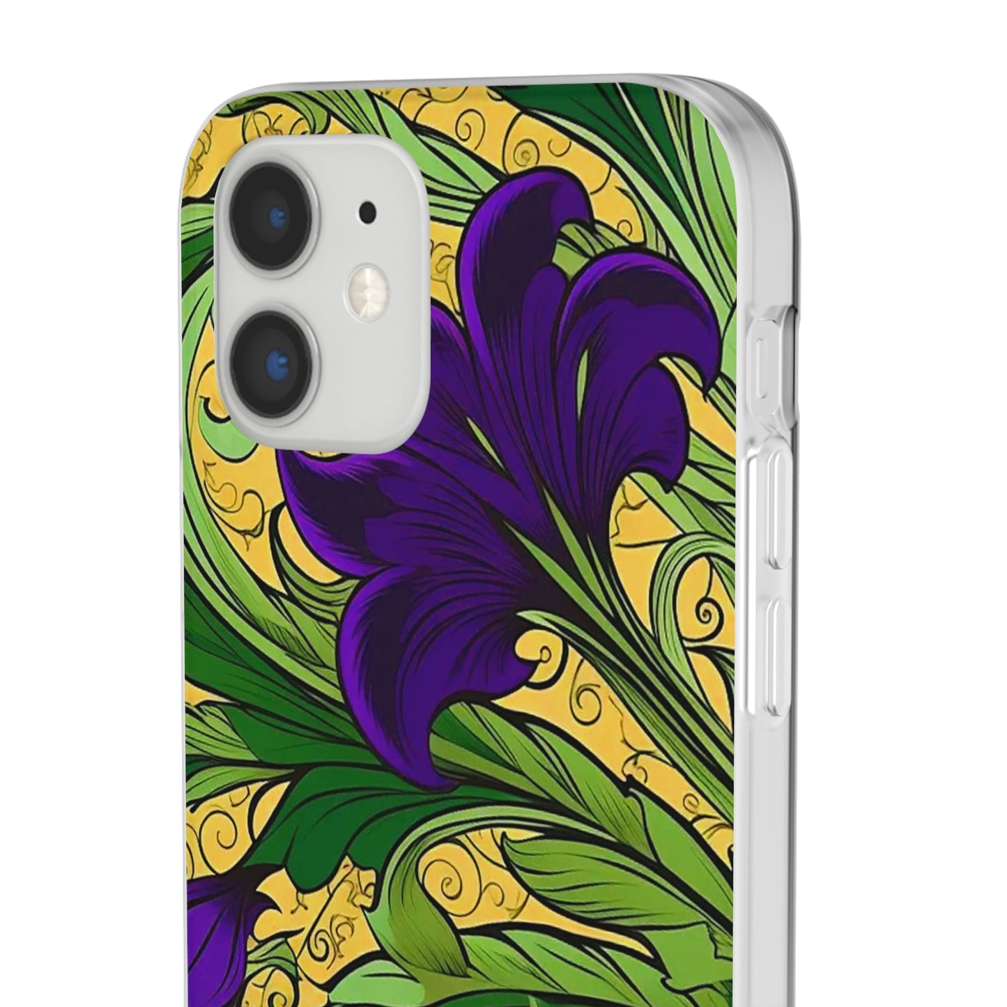 Blue Iris Flower Flexi Case - Colorwink