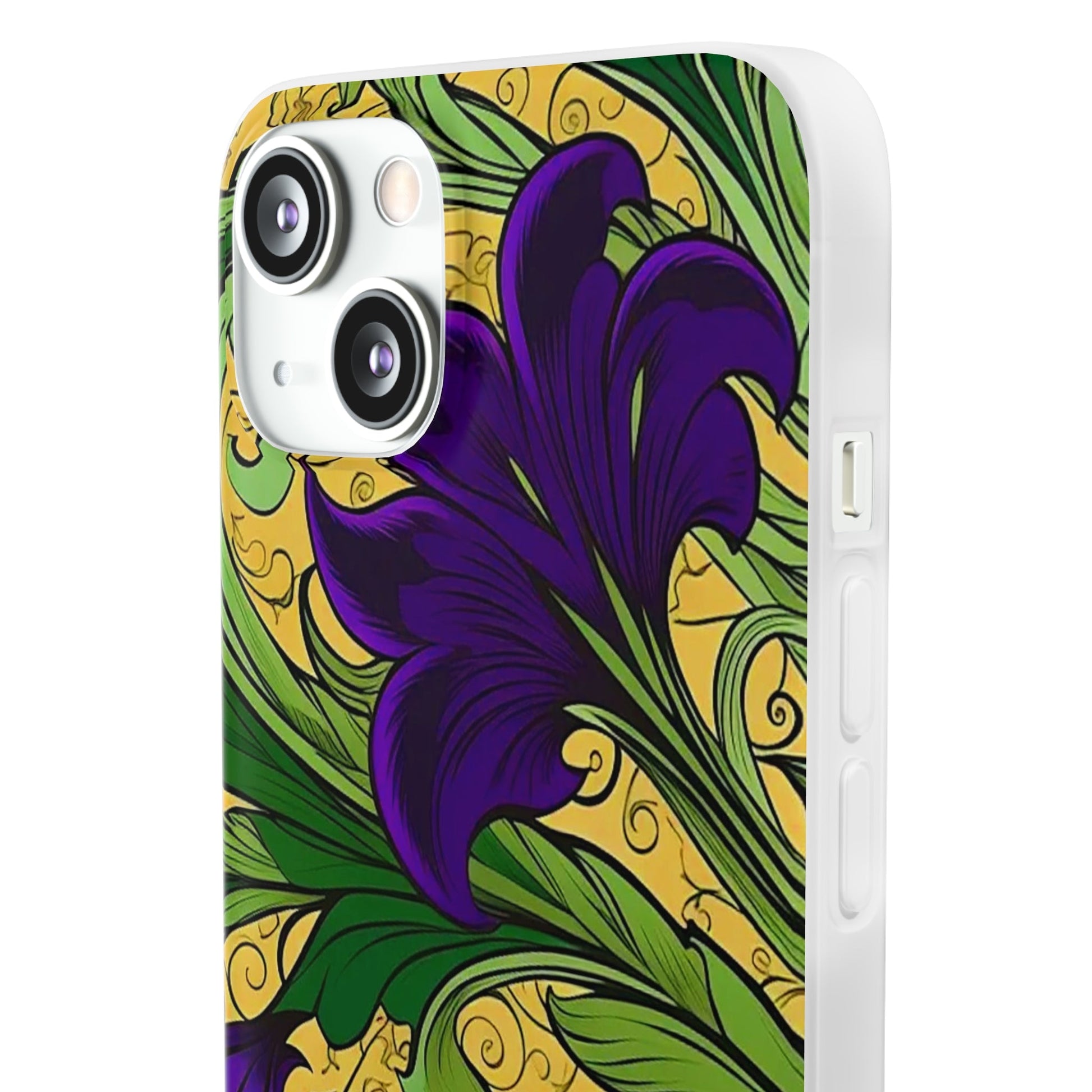 Blue Iris Flower Flexi Case - Colorwink