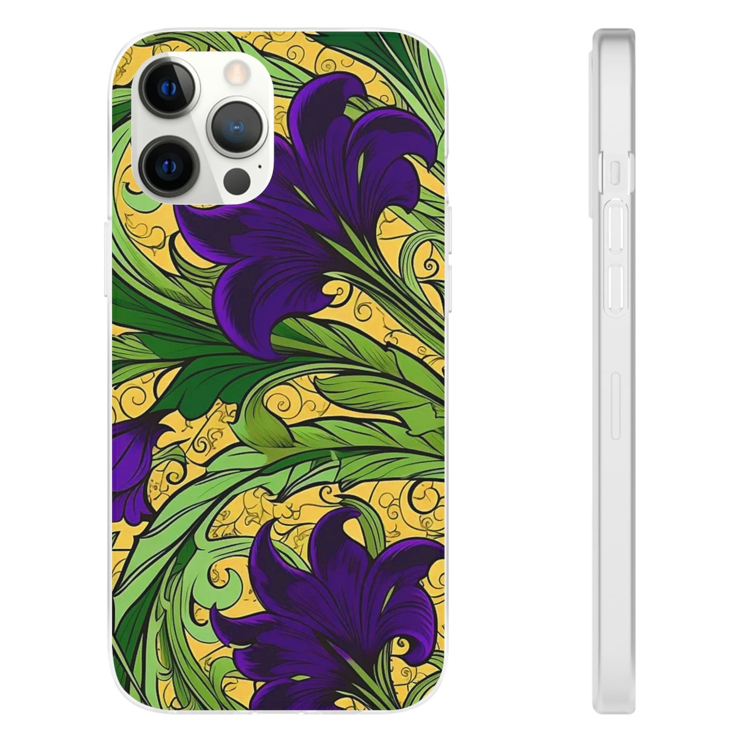 Blue Iris Flower Flexi Case - Colorwink