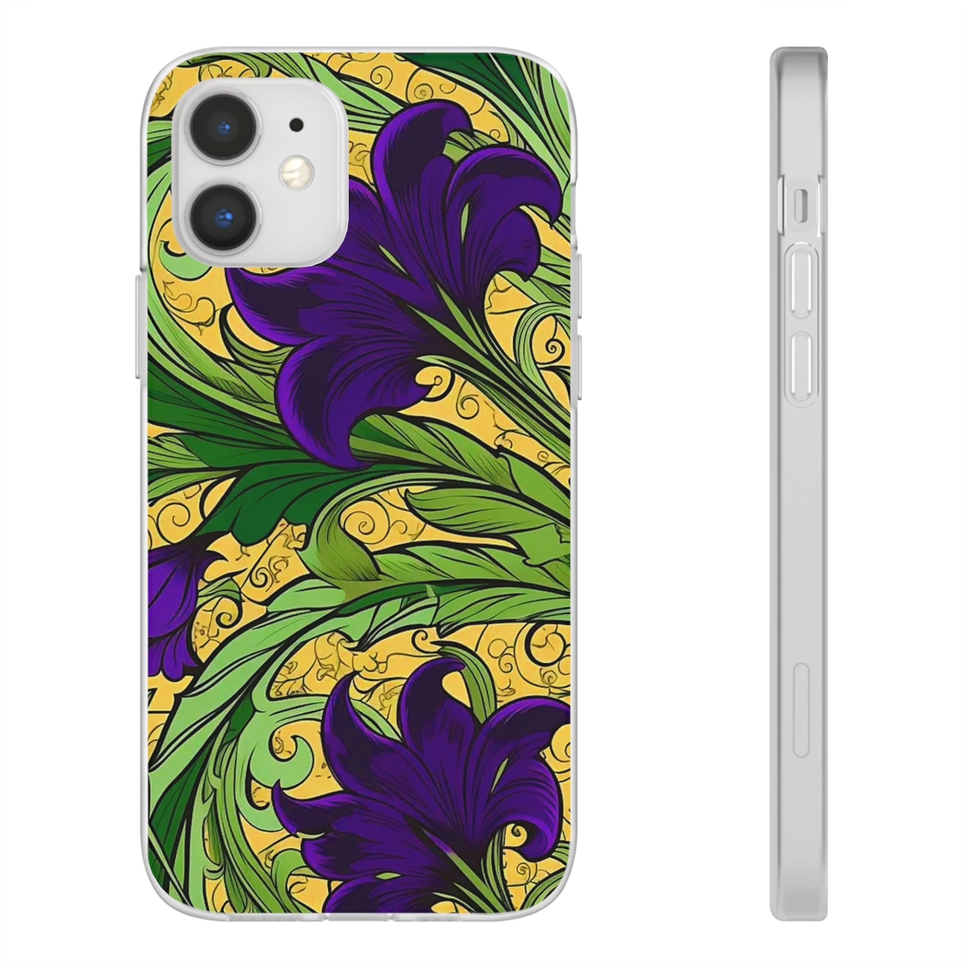 Blue Iris Flower Flexi Case - Colorwink