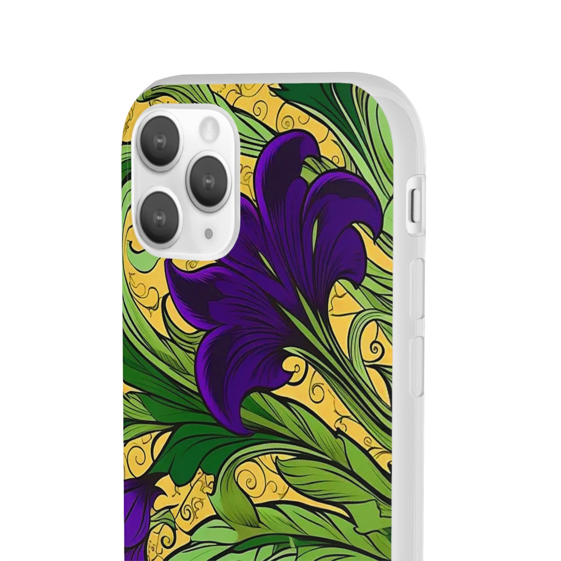 Blue Iris Flower Flexi Case - Colorwink