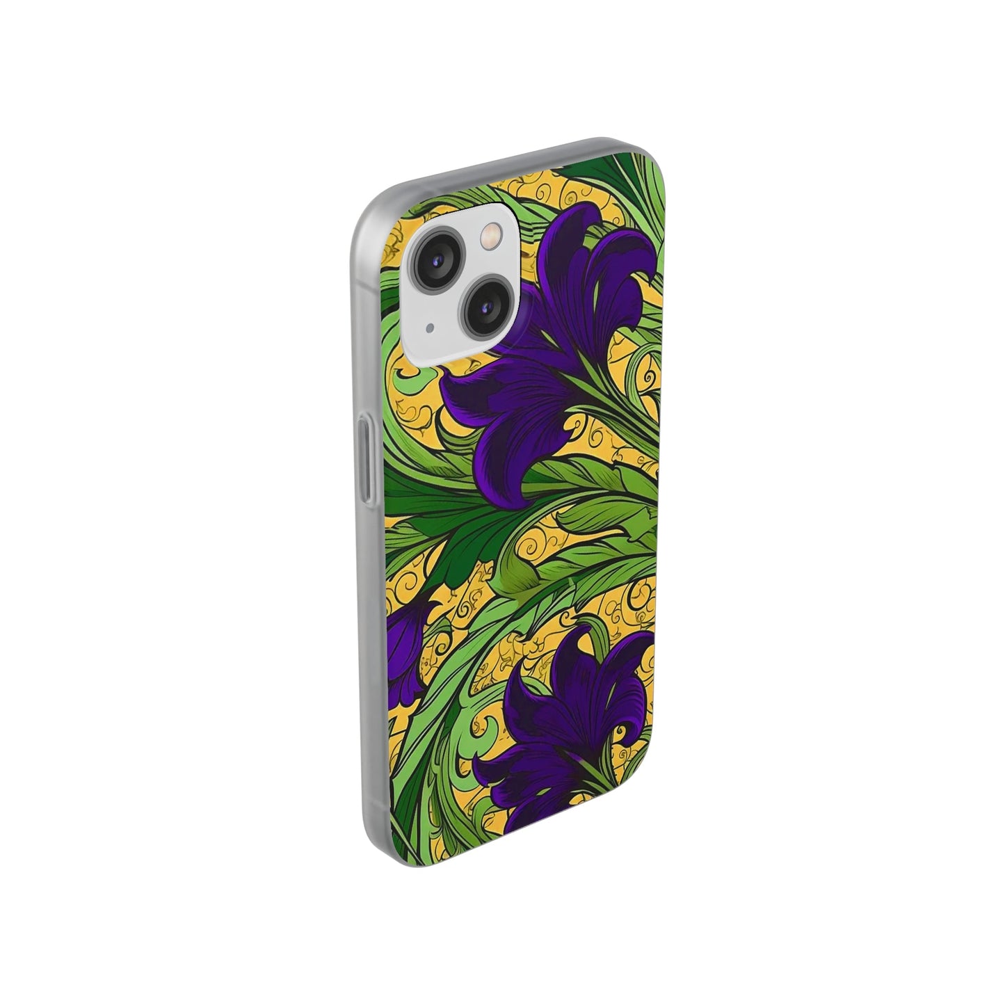 Blue Iris Flower Flexi Case - Colorwink