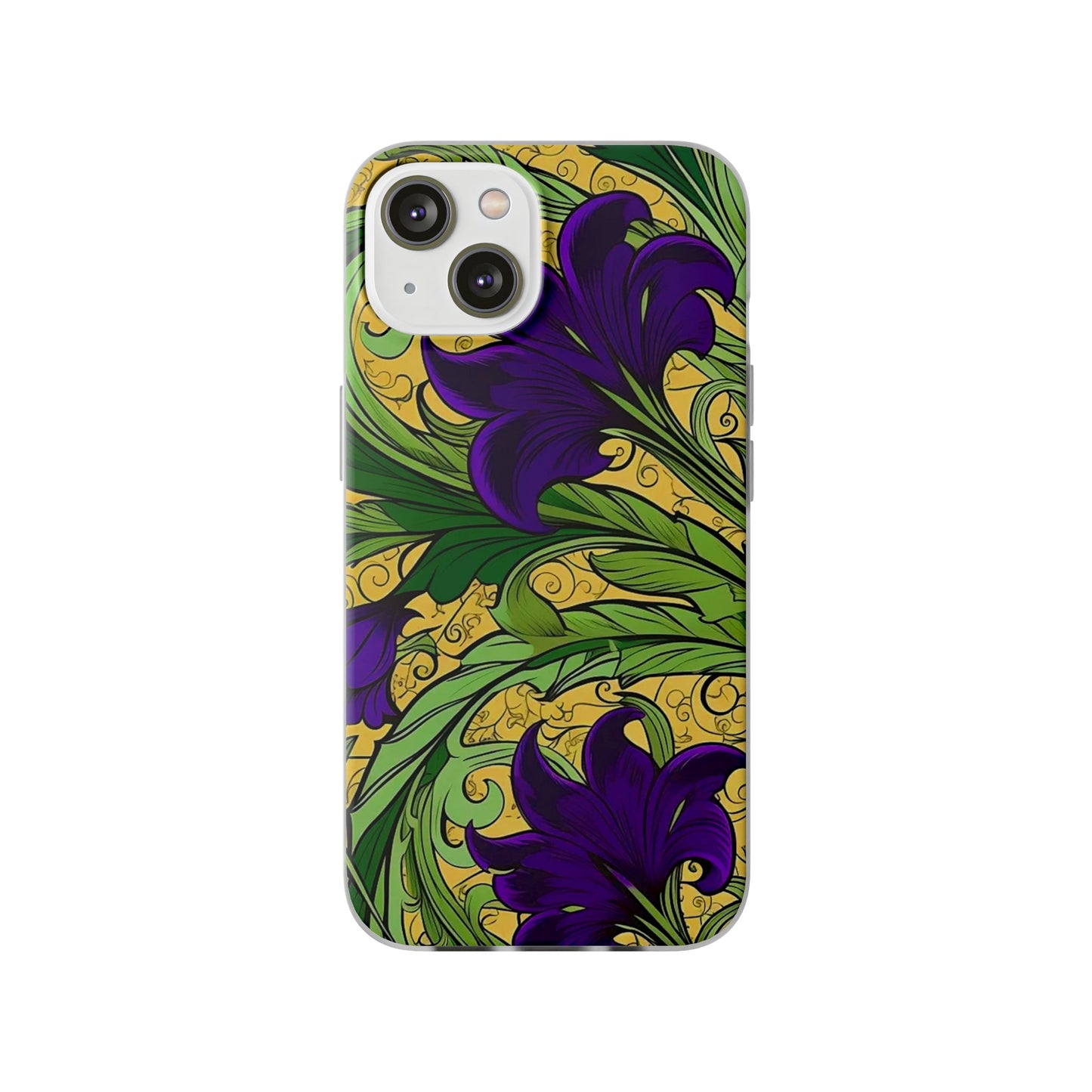 Blue Iris Flower Flexi Case - Colorwink