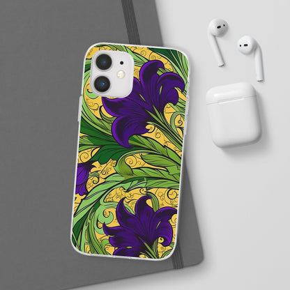 Blue Iris Flower Flexi Case - Colorwink