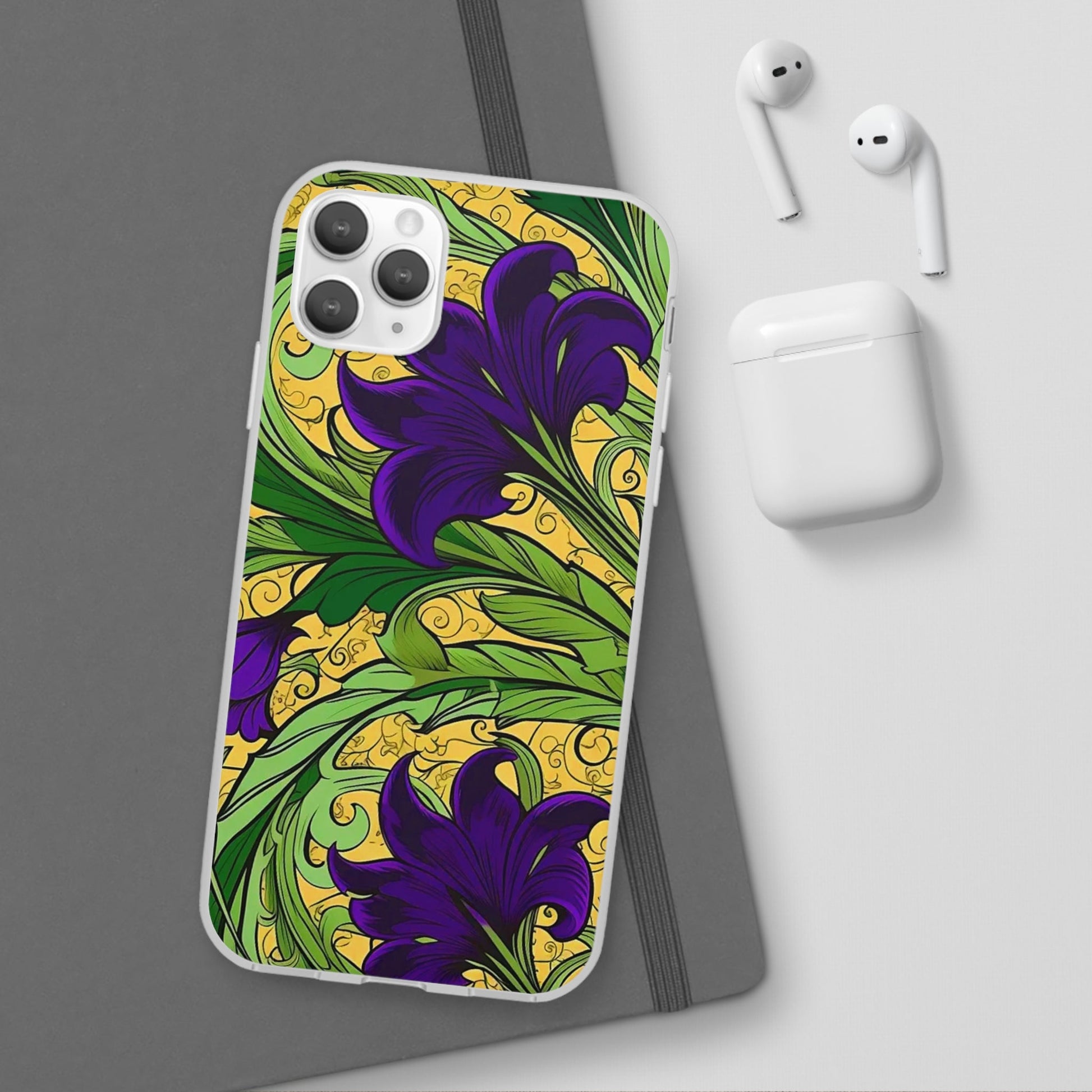 Blue Iris Flower Flexi Case - Colorwink