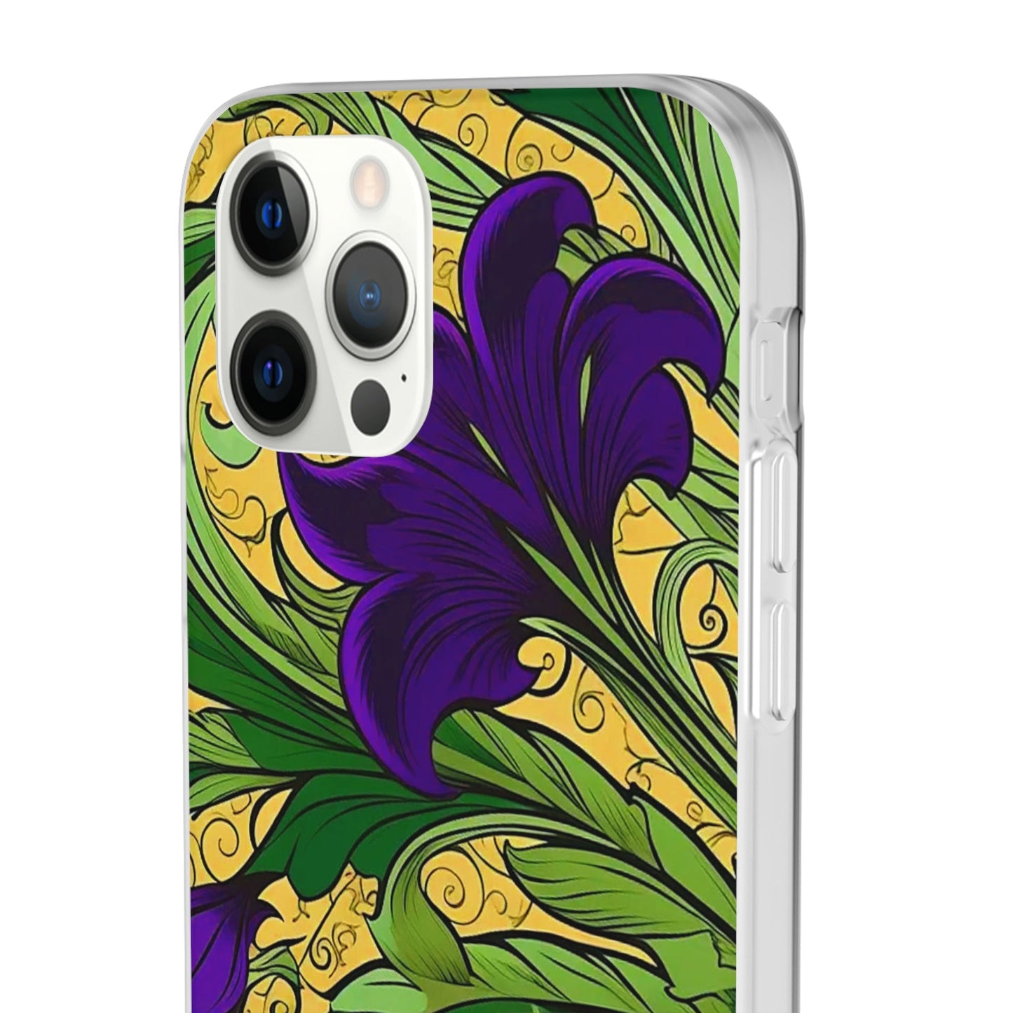 Blue Iris Flower Flexi Case - Colorwink