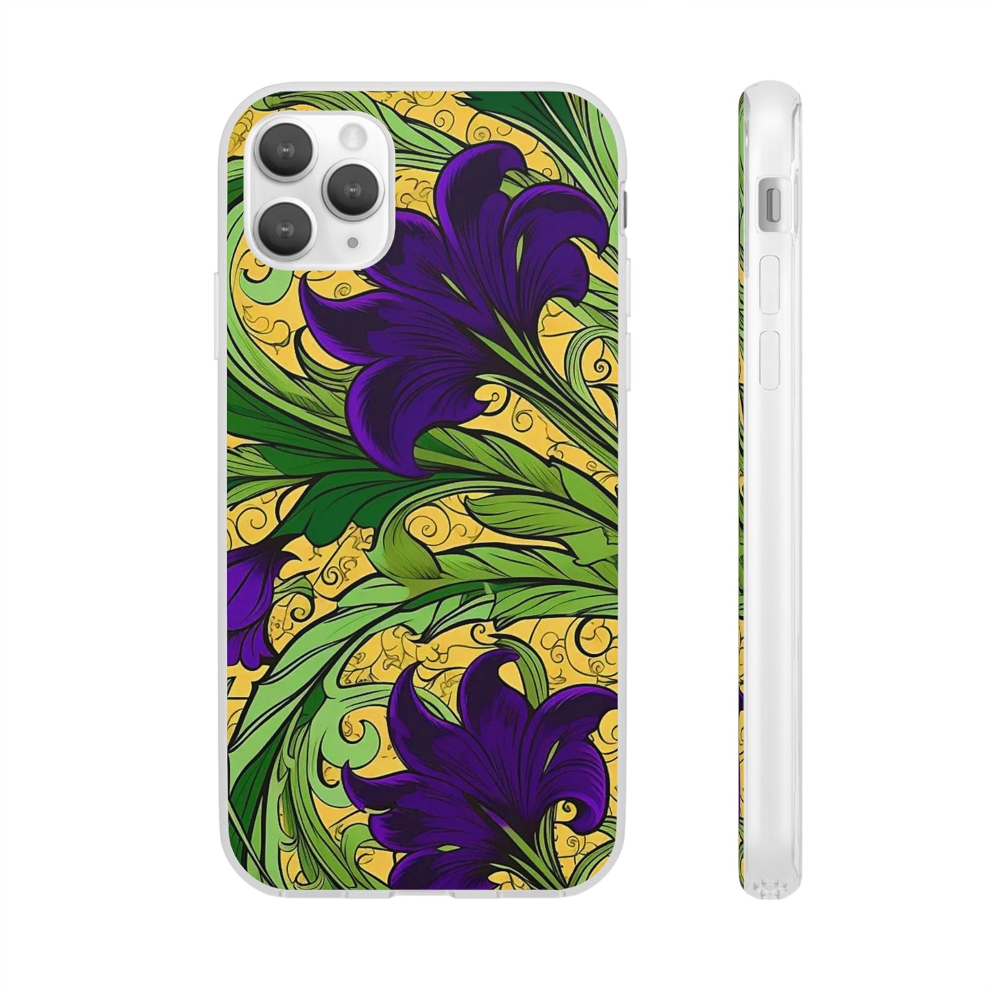 Blue Iris Flower Flexi Case - Colorwink