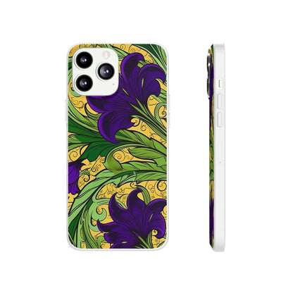 Blue Iris Flower Flexi Case - Colorwink