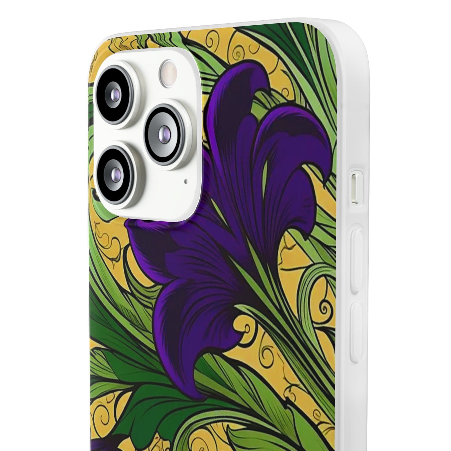 Blue Iris Flower Flexi Case - Colorwink