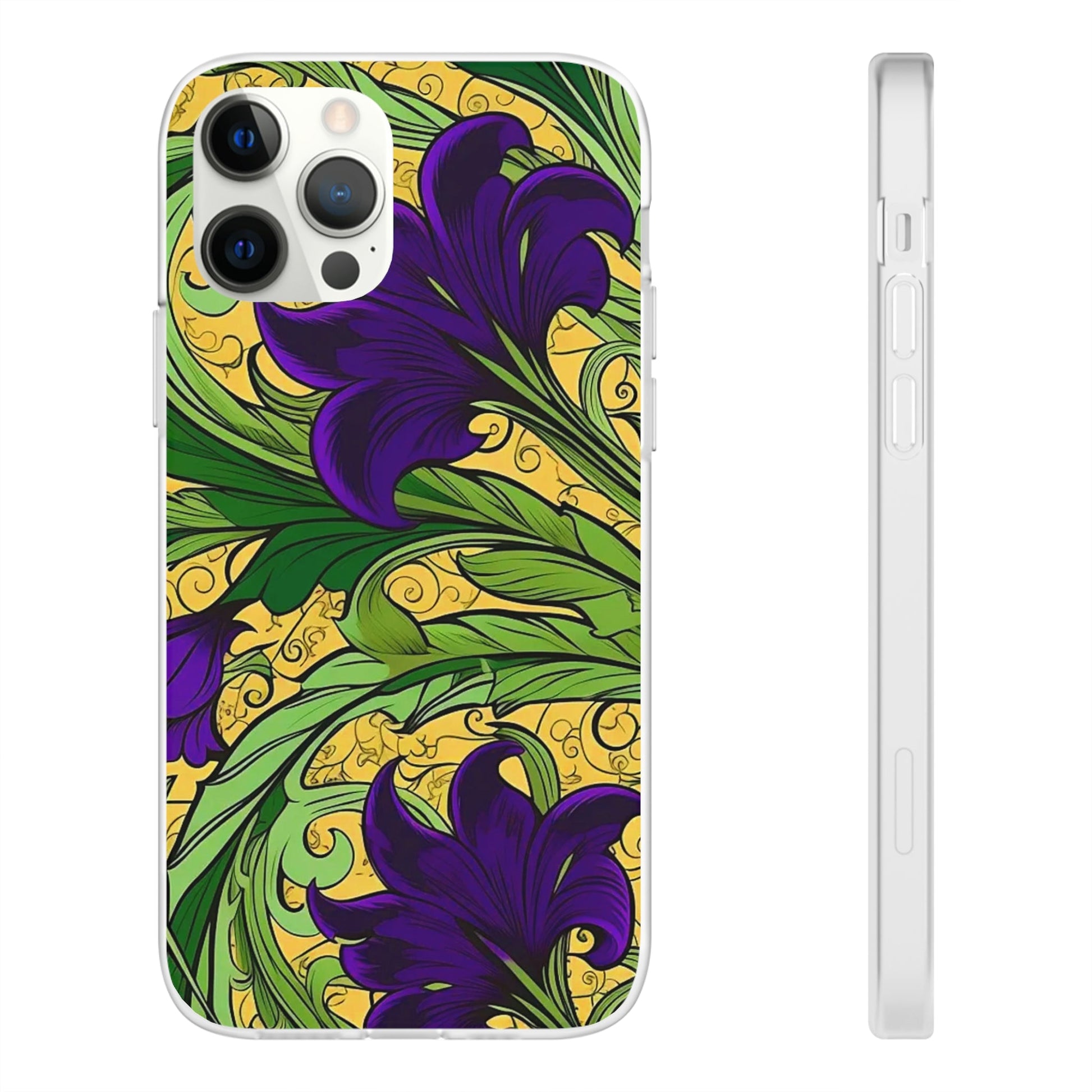 Blue Iris Flower Flexi Case - Colorwink