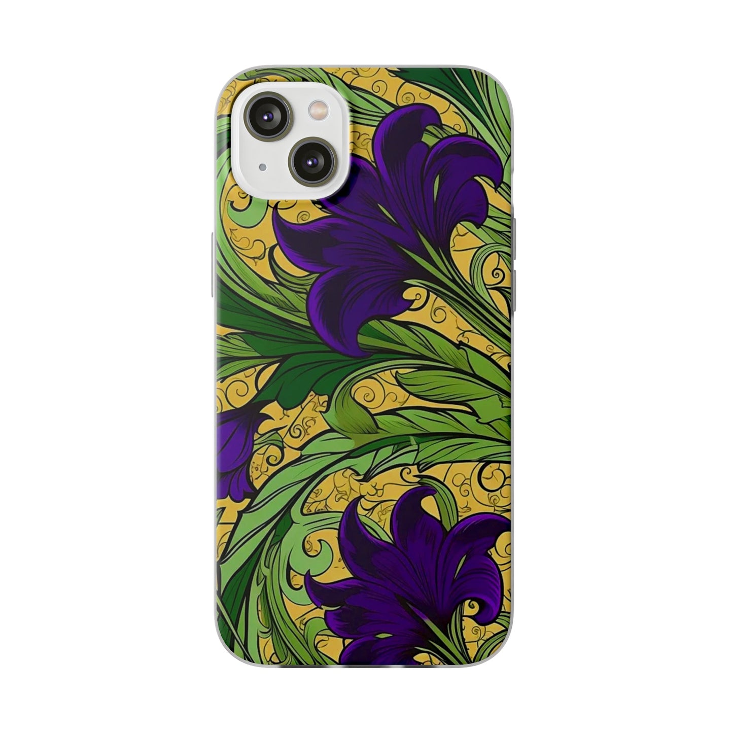 Blue Iris Flower Flexi Case - Colorwink