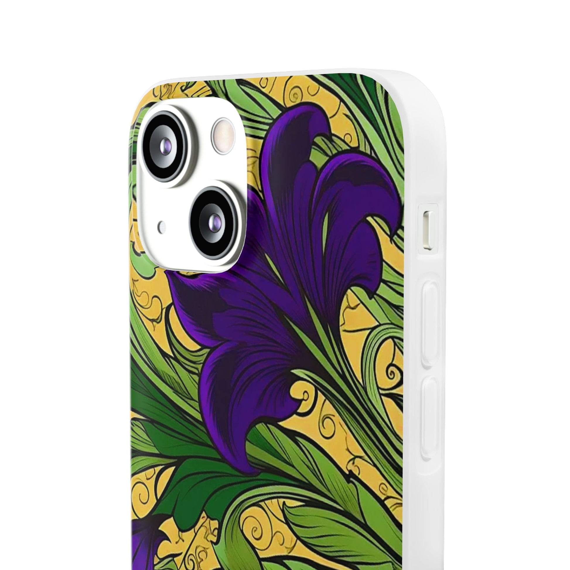 Blue Iris Flower Flexi Case - Colorwink