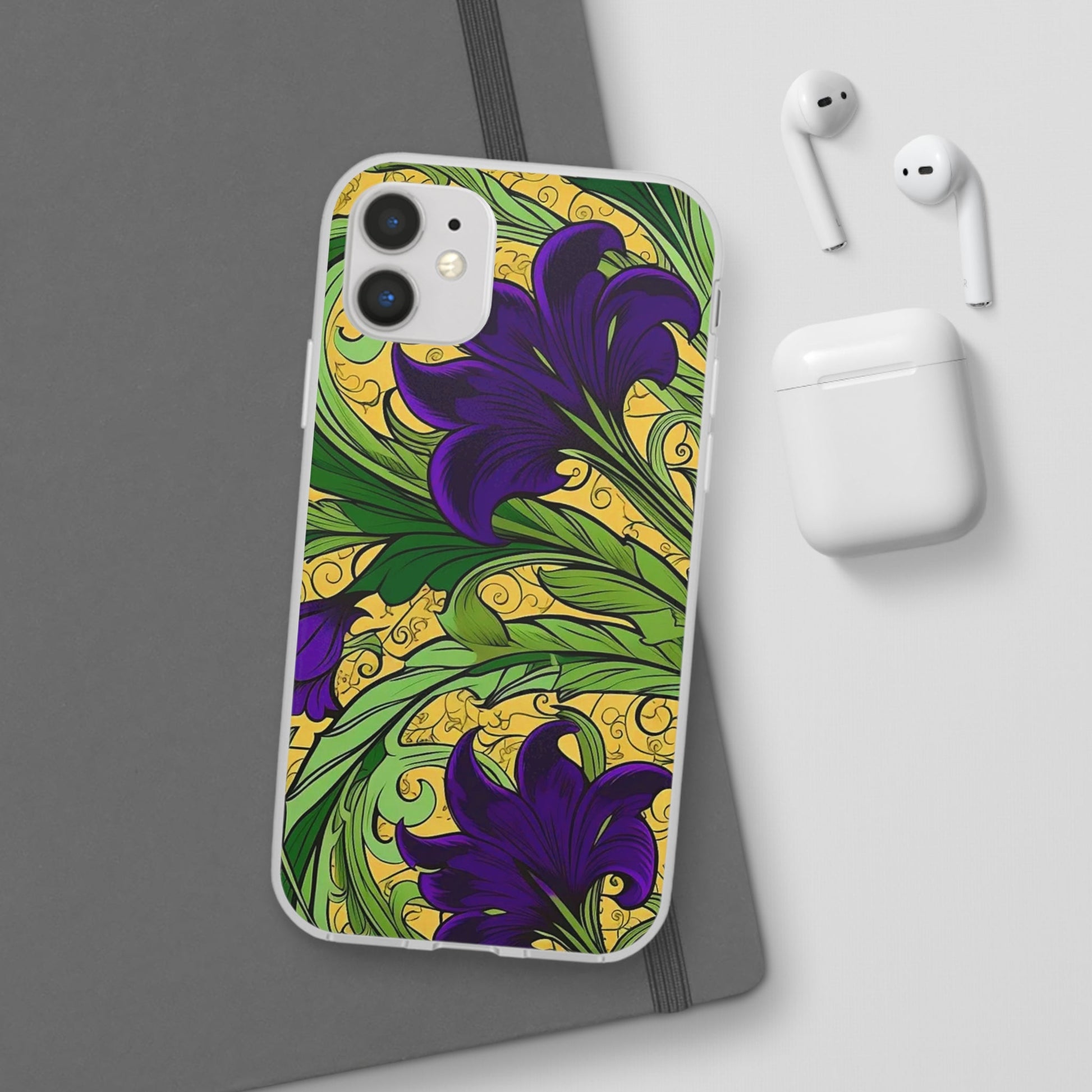 Blue Iris Flower Flexi Case - Colorwink