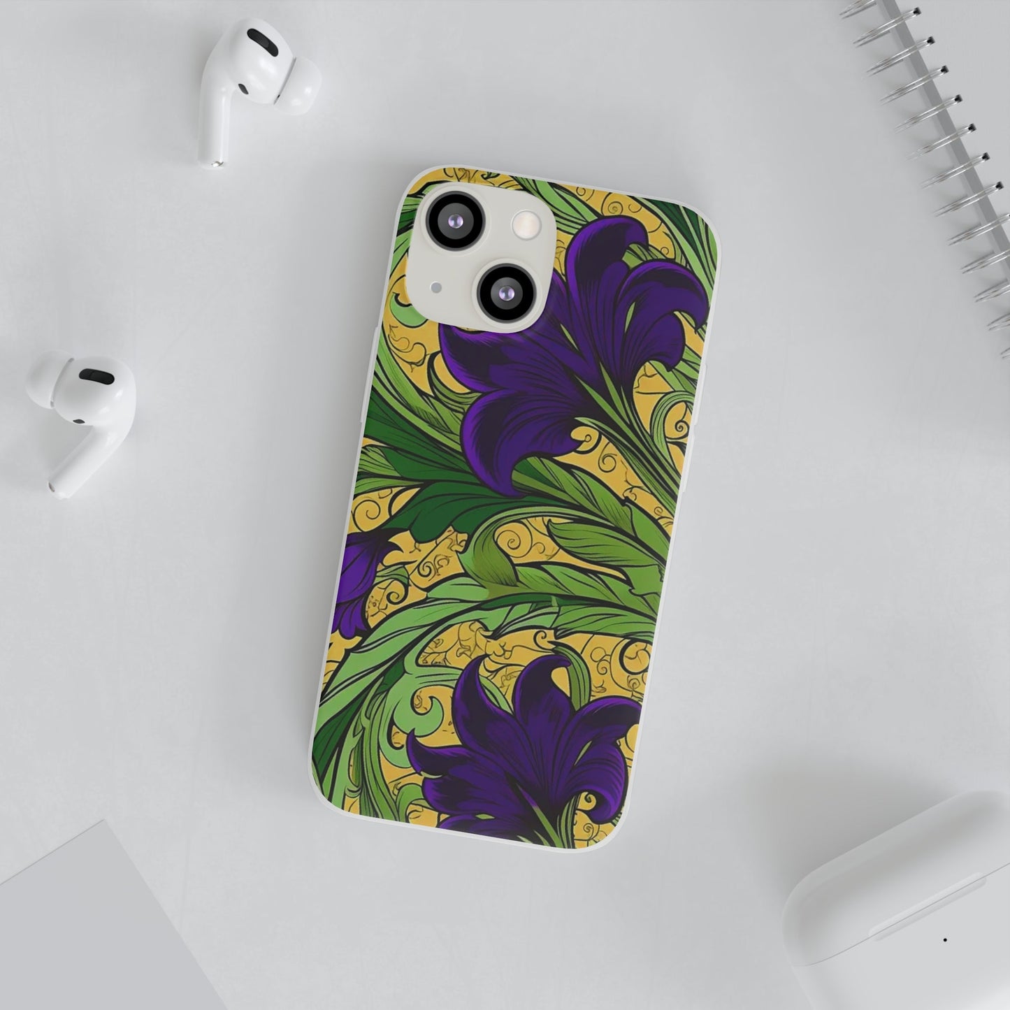 Blue Iris Flower Flexi Case - Colorwink