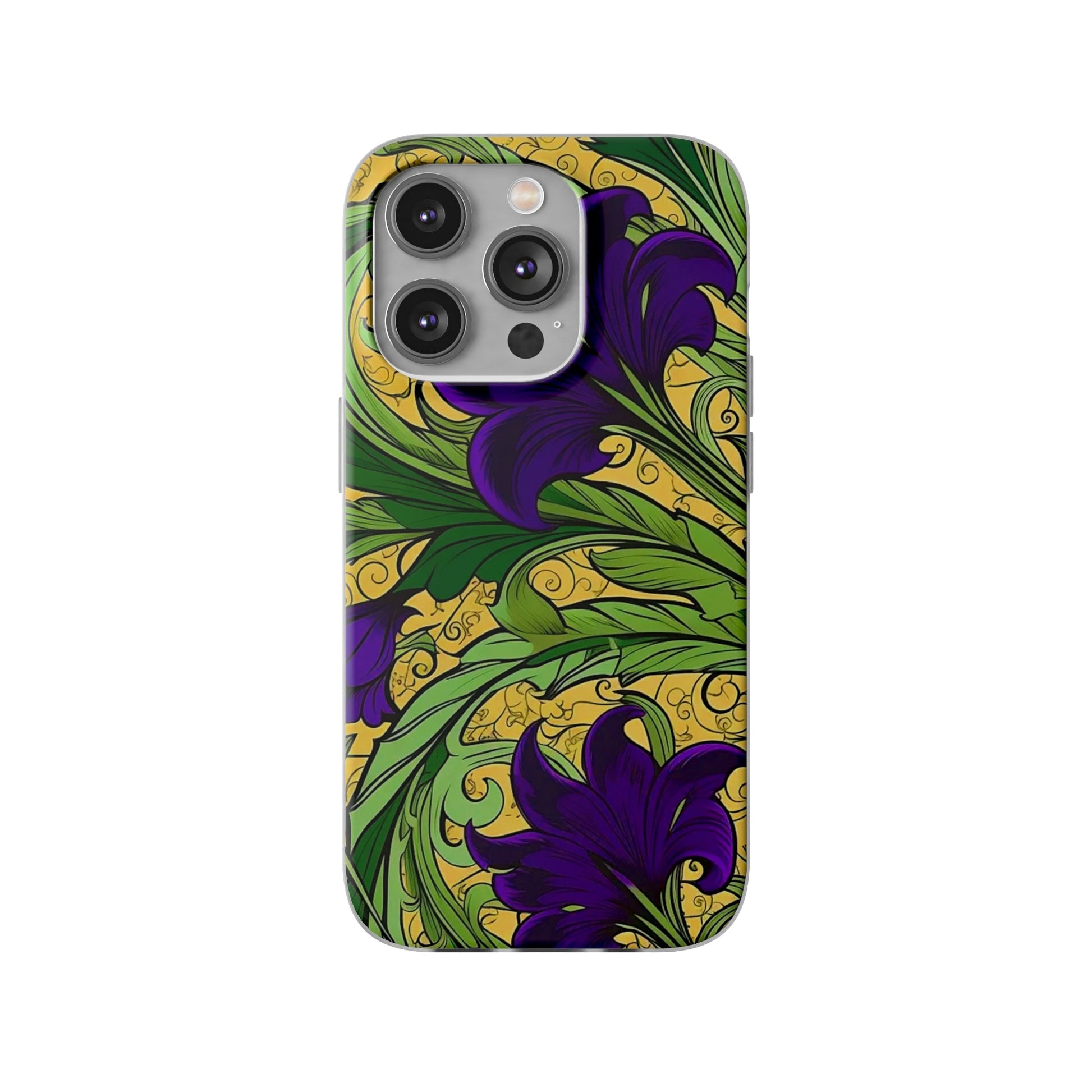 Blue Iris Flower Flexi Case - Colorwink